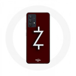Coque pour Samsung Galaxy A13 4G / A13 4G Lite Ozark Saison 4 Logo Z Blanc Fond Rouge