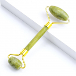 Masažuoklis veido pakėlimui Jade Stone Roller White Quartz Natural Crystal Stone Liekninantis ploną smakrą veido odos priežiūros priemonė