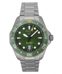 Tag Heuer Aquaracer Professional Data Titanium Green Dial Automatinis naro laikrodis WBP208B.BF0631 300M vyri&scaron;kas laikrodis