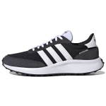 adidas Run 70s Juodi Balti Anglies Spalvos Vyri&scaron;ki Sportbačiai Core-Black Cloud-White GX3090 47⅓