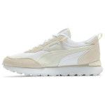 Puma Rider FV Retro Rewind - &Scaron;iltos baltos spalvos, pilkos spalvos Unisex sportbačiai, kreminės spalvos 390168-06 44.5
