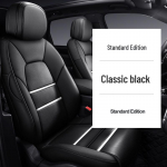 Mercedes-Benz C/E/GLC/A klasės odiniai sėdynių užvalkalai &ndash; pilnai apgaubiantys, visasezoninė pagalvėlė Custom 5-Seater Middle Genuine Leather