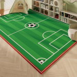 Kristalinis pluo&scaron;to kilimas Vaikų kambarys Futbolo žaidimo kilimėlis Svetainė Miegamasis Žaidimų aik&scaron;telė Plaunamas kilimas Atsparus ne&scaron;varumams Neslystantys kilimėliai 40X60CM