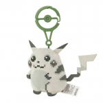 30-ojo jubiliejaus Pikachu pliu&scaron;inis žaislas Mielas kim&scaron;tas Pokemonas Pikachu lėlė žaislas Pikselių stiliaus animacinis žaislas Kolekcinis žaislas Dovana white