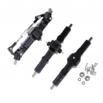 RC Automobilio Metalinė Priekinė, Vidurinė, Galinė A&scaron;is WPL 4/6WD Karinio Sunkvežimio Priedams 13mm juoda