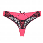 Julexy ML XL XXL Seksualūs moteri&scaron;ki stringai Nėriniuoti apatiniai Didelio dydžio kelnaitės XXL(3pcs） juoda