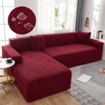 Neper&scaron;lampamos formos kampinis sofos užvalkalas Sėdimosios dalies žakardo audinys Didelis elastingas užvalkalas Nuimami užvalkalai svetainei 2-seater 145-185cm