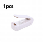 1/2 vnt Mini &scaron;ilumos mai&scaron;elio sandarinimo ma&scaron;inos pakuotės sandarinimo mai&scaron;eliai terminio plastiko maisto mai&scaron;elių uždarymas ne&scaron;iojamas sandariklis pakavimas virtuvės priedai 1pcs balta