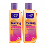 Clean & Clear Putojantis veido prausiklis, 150ml (Pakuotėje 2)