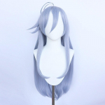 Anime EVA Ayanami Rei perukai ilgi &scaron;viesiai mėlyni kar&scaron;čiui atsparūs plaukai Cosplay perukai kostiumai plaukams perukai Priedai One Size dangaus mėlyna spalva