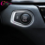 Color My Life automobilio uždegimo raktelio apsaugos žiedo apdaila Star Stop Enginer rakto lipdukas, skirtas BMW X1 F48 2015 -