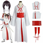 Anime Jigoku Raku Yamada Asaemon Sagiri Cospaly Asaemon Uniforma Kimono Perukas Vir&scaron;utiniai kotai Kostiumai Helovino vakarėliui Drabužiai Kostiumai