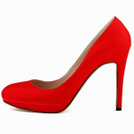 Moteri&scaron;ki stiletai Platfrom Pumps Seksualūs 11 cm apvalūs auk&scaron;takulniai sekli eleganti&scaron;ki moteri&scaron;ki biuro vakarėlio vestuviniai batai 43 raudona