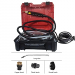 2500 W auk&scaron;tos temperatūros garų valiklis, ne&scaron;iojamas auk&scaron;to slėgio garų valymo aparatas, reguliuojamas virtuvės gaubto valymas, 6 pavaros UK Plug