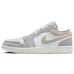 Air Jordan 1 Low SE Craft Inside Out - Tech Grey Vyri&scaron;ki sportbačiai Light-Orewood-Brown White Sail DN1635-002 44.5 white
