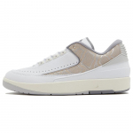 Air Jordan 2 Retro Low Python Vyri&scaron;ki sportbačiai White Cement-Grey Sanddrift DV9956-100 44.5