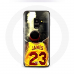 Coque Samsung Galaxy S9 Lebron James Joueur de Basketball