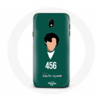 Coque pour Samsung Galaxy S4 Squid Game Seong Gi hun Num&eacute;ro 456