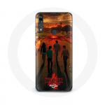 Coque pour Huawei P30 Lite Stranger Things Saison 4 Affiche Art Equipages de la Nouvelle Th&eacute;orie