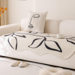 Sofa Cover Sectional Couch Furry Non Slip Sofa Slipcover Furniture Protec Nelygumas Trivietės Sofos Pagalvėlė Kilimas Vonios Kilimėlis 90x90