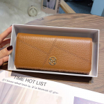 Moteri&scaron;ka didelės talpos piniginė i&scaron; mink&scaron;tos karvės odos, su daug skyrelių kortelėms, telpa mobilusis telefonas, 2024 m. universalus dizainas kava