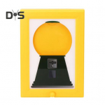 Patogus saldainių rėmelis Saldainių dozatorius Nuotraukų rėmelis Ry&scaron;ki spalva Paprastas montavimas Pakabinamas saldainių rėmelis Sienų dekoras geltona