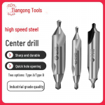 Tiangong Spiralinis griovelis Nerūdijančio plieno centrinis grąžtas CNC tekinimo staklėms 4341A Drill 2.5mm