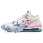 atmos x Nike LeBron 18 Low EP Sakura Unisex sportbačiai Rožiniai &Scaron;viesiai dramblio kaulo Spalvos &Scaron;viesiai arktinės rožinės Spalvos CV7564-101 38.5