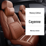 Mercedes-Benz C/E/GLC/A klasės odiniai sėdynių užvalkalai &ndash; pilnai apgaubiantys, visasezoninė pagalvėlė Custom 5-Seater Full Faux Leather