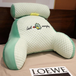 Ledinis pupelės galvūgalio pagalvėlė: Mink&scaron;ta pagalvė lovai, sofai ar juosmens atramai Large Cushion [70x50]