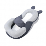 Kūdikio maitinimo pagalvė Kūdikio lova Refliuksas su dirželiu Maitinimo pagalvė Ne&scaron;iojama atraminė pagalvė naujagimiams kūdikiams pilka