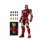 7 colių Iron Man Mk3 veiksmo figūrėlė, prabangiai nudažyta, visos jungtys judančios, kolekcionuojamas žaislas
