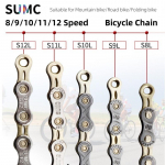 SUMC srovė 12V 11V 10V 9V 8V Mtb 8 9 10 11 12 greičio dviračių grandinė kalnų dviračių srovė plento dviračių grandinės greita nuoroda S8L 8-24 speed