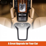 Glossy black Center Gear Shift Panel Cover Trim For Porsche Cayenne 958 2011-17