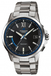 Casio Oceanus Solarinis Laikrodis Sidabrinis Radijo bangomis valdomas OCW-T150-1AJF juoda