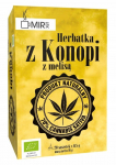 HEMP TEA WITH LEMON BALM ORGANIC (20 x 0.8 g) - MIR-