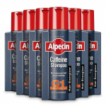 6 pakuotės Alpecin kofeino &scaron;ampūno rinkinys natūraliems plaukų augimui ir nuo plaukų slinkimo - po 250 ml