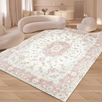 Europos stiliaus prabangus kilimas svetainei gėlių ra&scaron;to apdaila miegamojo dideli kilimai sofos zona neslystanti lengvai valoma grindų danga 120cm x 160cm beige