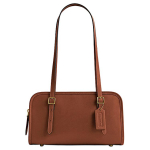 Coach Swing Zip 25 Odinė Pečių Rankinė Su Logotipu Moteri&scaron;ka Pečių Rankinė Ruda CM565-B4L4A Basic Set (Bag+Dust Bag)