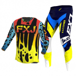motokroso pavarų komplektas vaikams 4 5 6 7 8 9 10 11 12 13 metų Jaunimas vaikas Motociklas berniukas Mergaitė Jersey Pant Kits lenktyninis kostiumas Visureigis Enduro MX MTB XXL-28