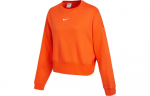 Nike Moteri&scaron;ki Džemperiai Oranžiniai Apvalia Kaklo I&scaron;pjova Vidutinio Stiliaus Įprasti DJ7666-869 XL orange