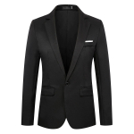 Kostiumas Vyri&scaron;kas Nauja Korėjieti&scaron;ka Versija Madingas Slim Fit Vienspalvis Vyri&scaron;kas Mažas &Scaron;varkelis Madingas M