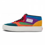Vans Half Cab 33 DX unisex vidutinio auk&scaron;čio odiniai riedlenčių batai mėlyni oranžiniai violetiniai VN0A5KX6448 36