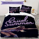 Taylor Swift Ra&scaron;to Patalynės Komplektas Antklodės Užvalkalas Pagalvės Užvalkalas Namų Dekoras Gimtadienio Dovana (1 * užvalkalas antklodei + 2 * užvalkalas pagalvei be užpildo) 155x200cm