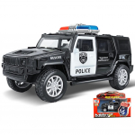 Automobilio traukimo modeliavimas vaikams Kalėdinis sunkvežimis 1/36 transporto priemonės modelio žaislas, dovana atgal policija