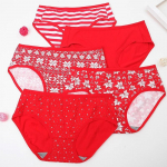 5 vnt. moteri&scaron;kos kelnaitės, medvilninės, kvėpuojančios apatinės trikotažo XXL&5pcs