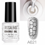 ROSALIND Whit Glass Bottle Crack gelinis nagų lakas oro sausas nagų lakas Madingas nagų dailės dizainas