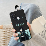 Kimetsu No Yaiba Demon Slayer Anime telefono dėklas, skirtas Samsung Galaxy A03s A04s A03 Core A04 A02 A01 A20e A70 A54 A34 A10s dangtelis Samsung A10