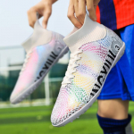 31-48unisex futbolo bateliai Auk&scaron;ta vir&scaron;ūnė elastinga guma, mink&scaron;ta apačia TF futbolo bateliai vyrams Specialūs treniruočių vaikams varžybų treniruočių futbolo bateliai