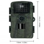 Pr5000 Wifi žaidimo medžioklės tako kamera, gaudyklė 32mp 1080p vizija naktinė medžioklės kamera 0,3&ndash;0,6 s Trigger Po Trap laukinės gamtos kamera
